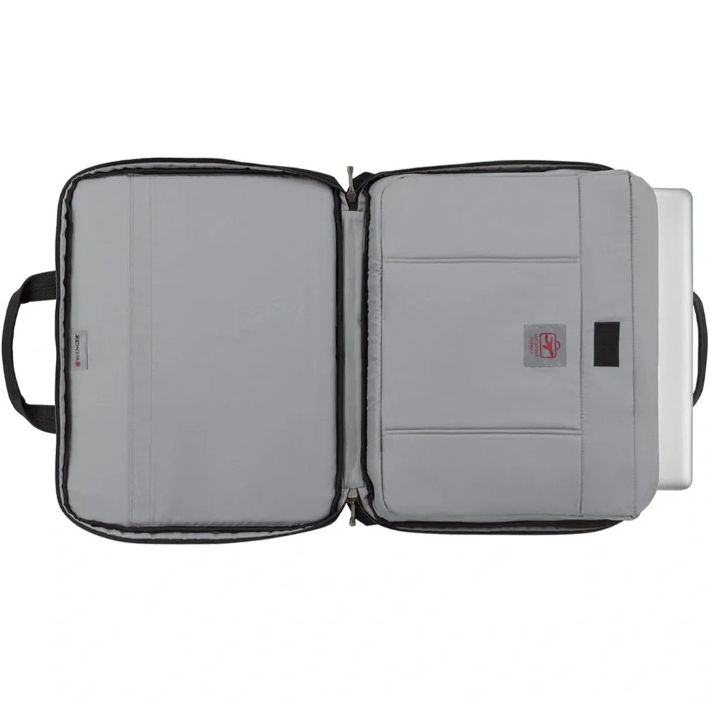 Wenger SwissGear Laptop Briefcase Bag – Black & Grey